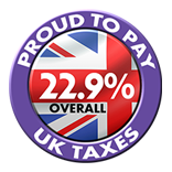 We pay uk taxes.